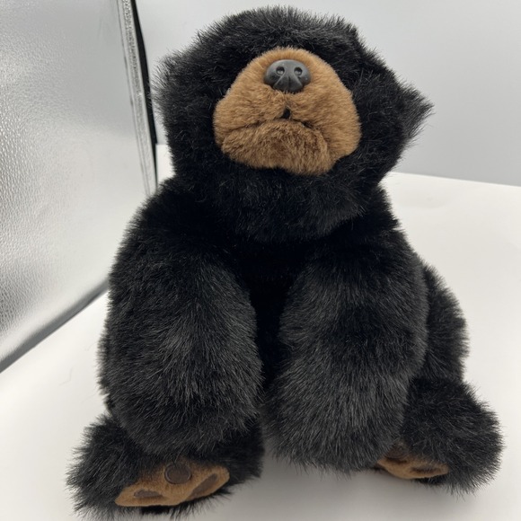 Ty Other - Ty 1996 Beanie‎ Buddies Baby Paws Black Bear Stuffed Animal 18"